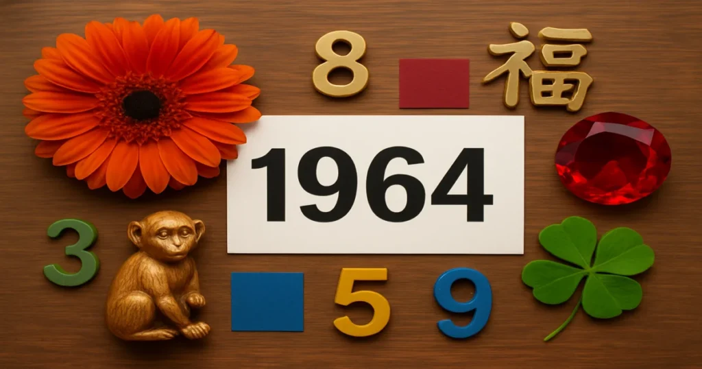 Щасливі числа, кольори та символи для народжених у 1964 році