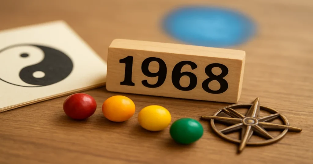 Щасливі числа, кольори, напрямки та символи для 1968 року народження