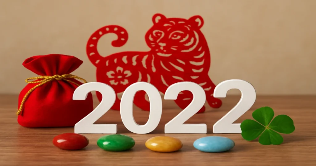 Щасливі числа, кольори та символи 2022 року
